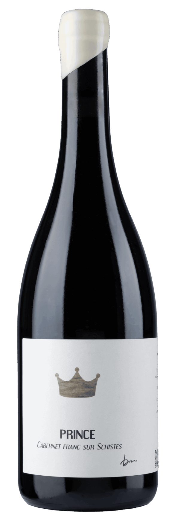 cuvée Prince : vin rouge typé Anjou Cabernet Franc élevage 20 mois en barrique